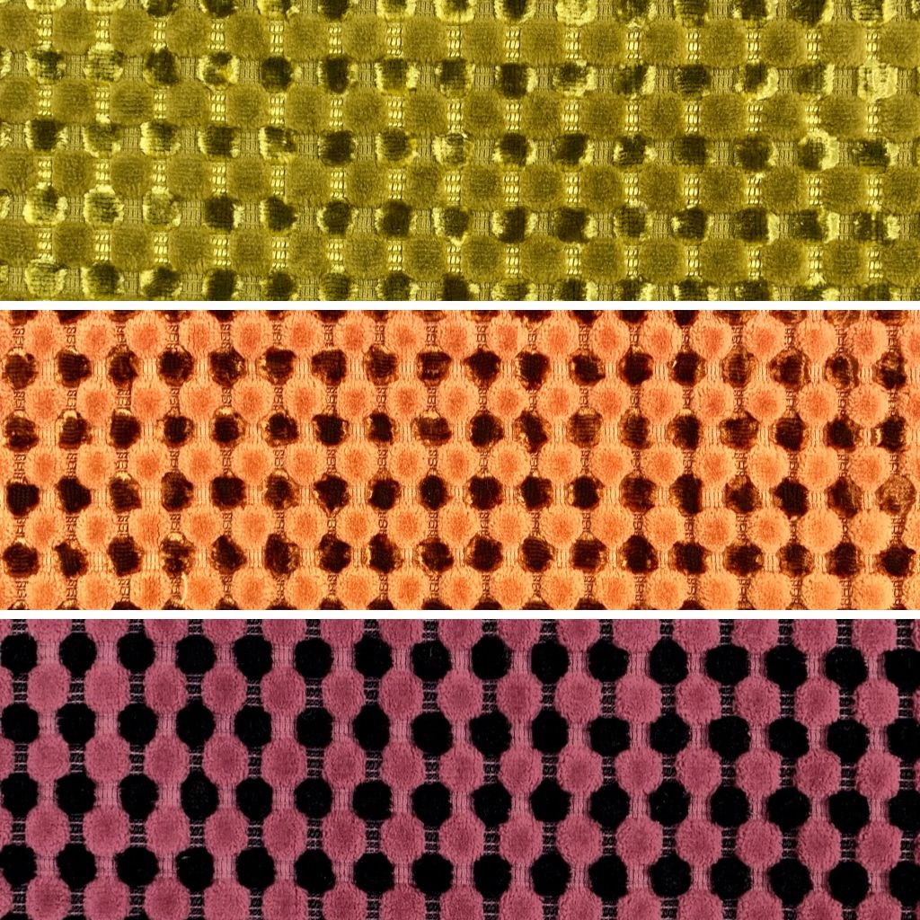 Bubble Dot Rib Upholstery Fabric