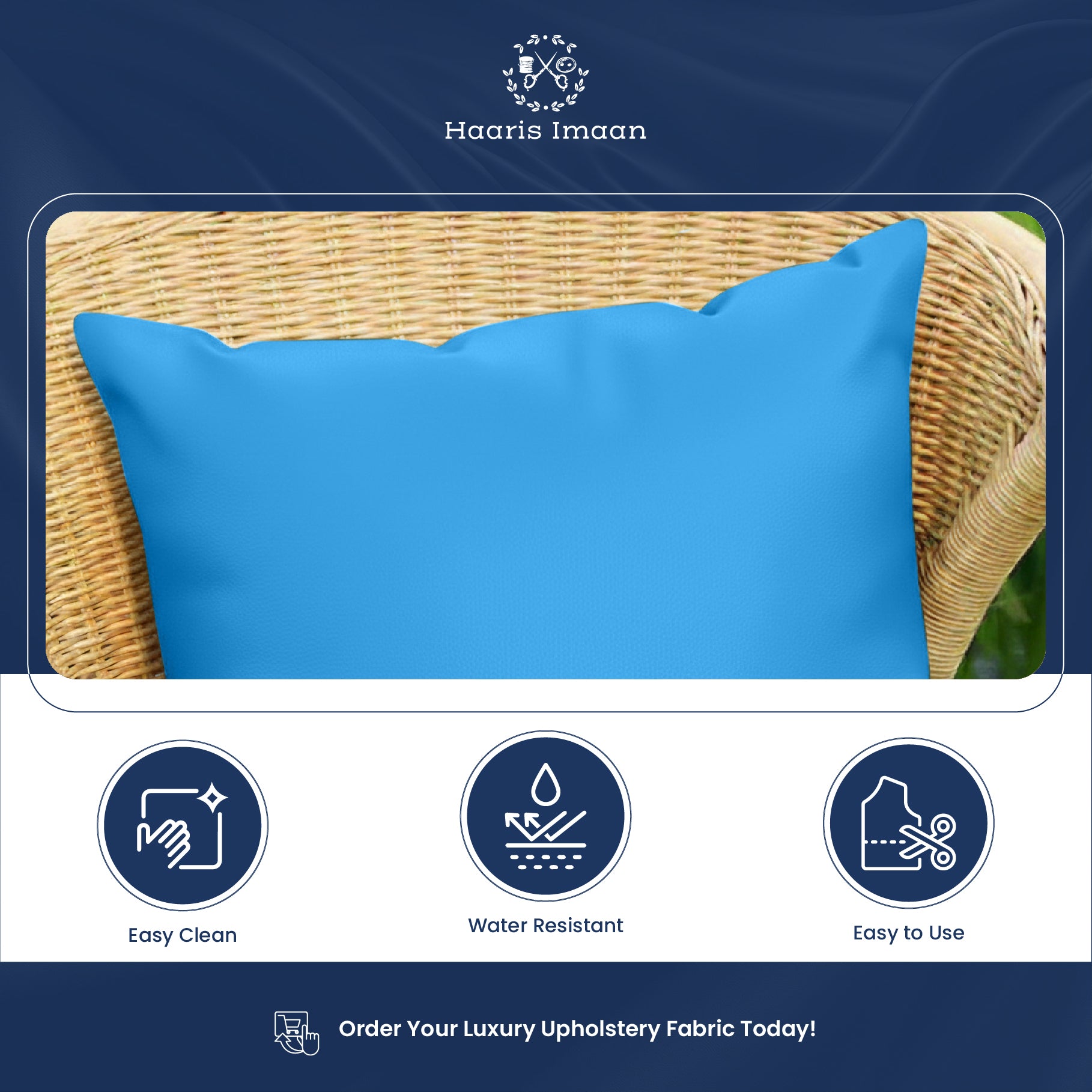 Plain Upholstery Faux Leather Fabric