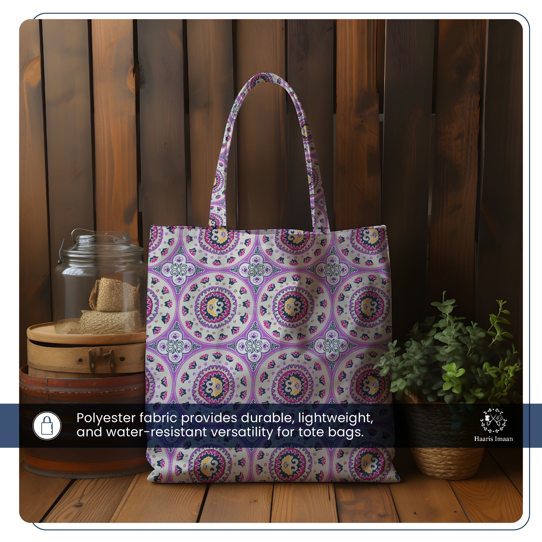 Digital Print Water Resistant Fabric - Jaipur