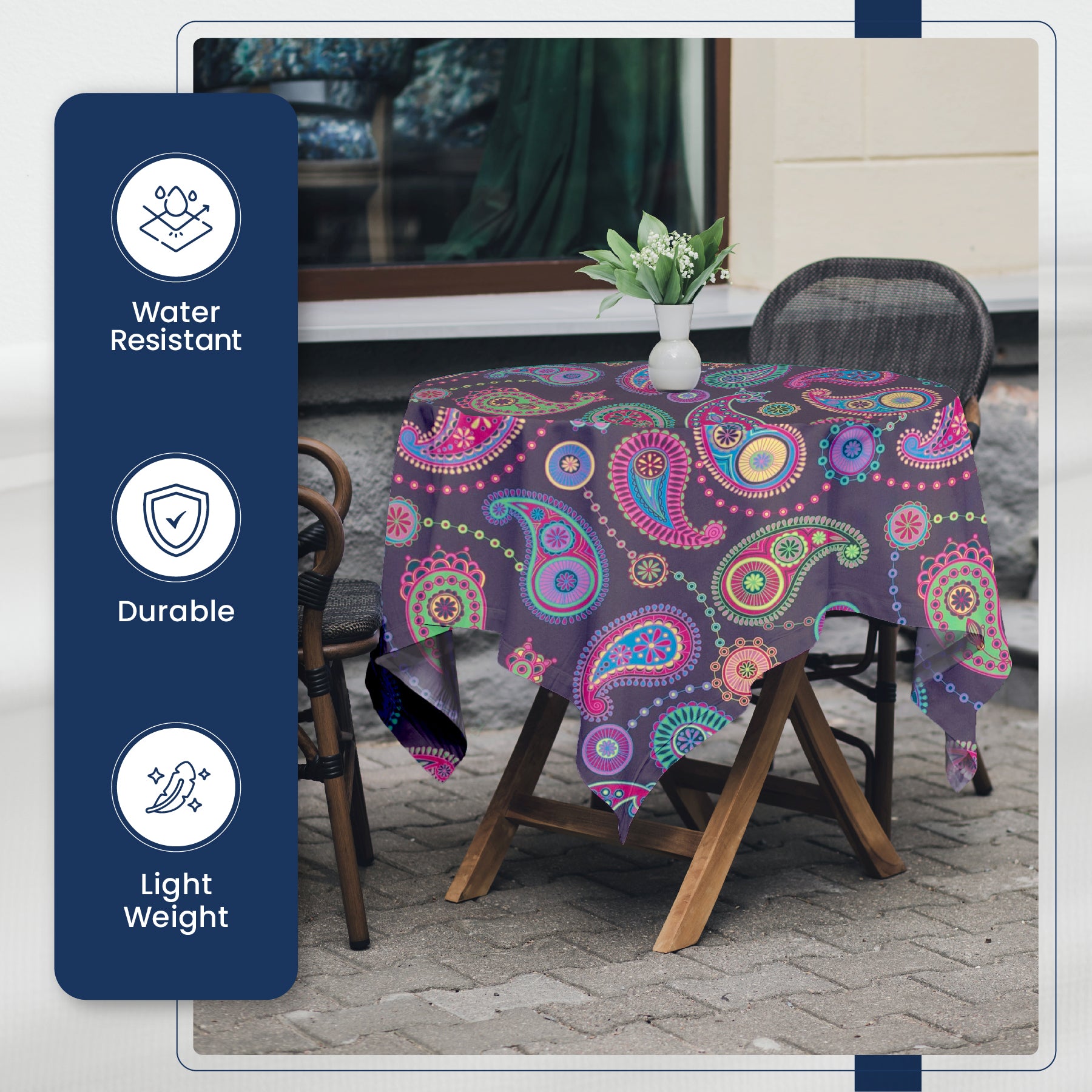 Digital Print Water Resistant Fabric - Sultan