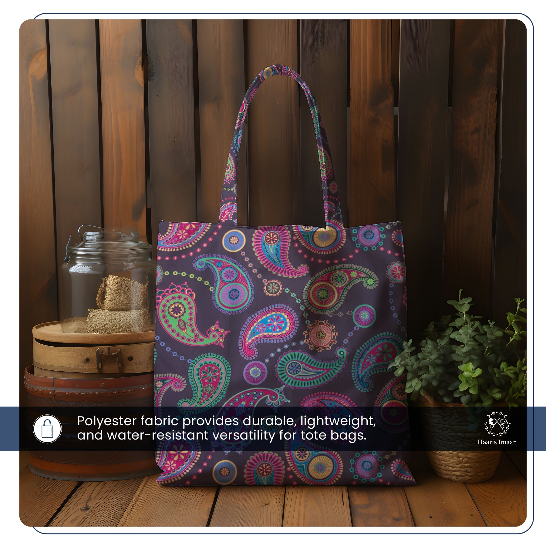 Digital Print Water Resistant Fabric - Sultan