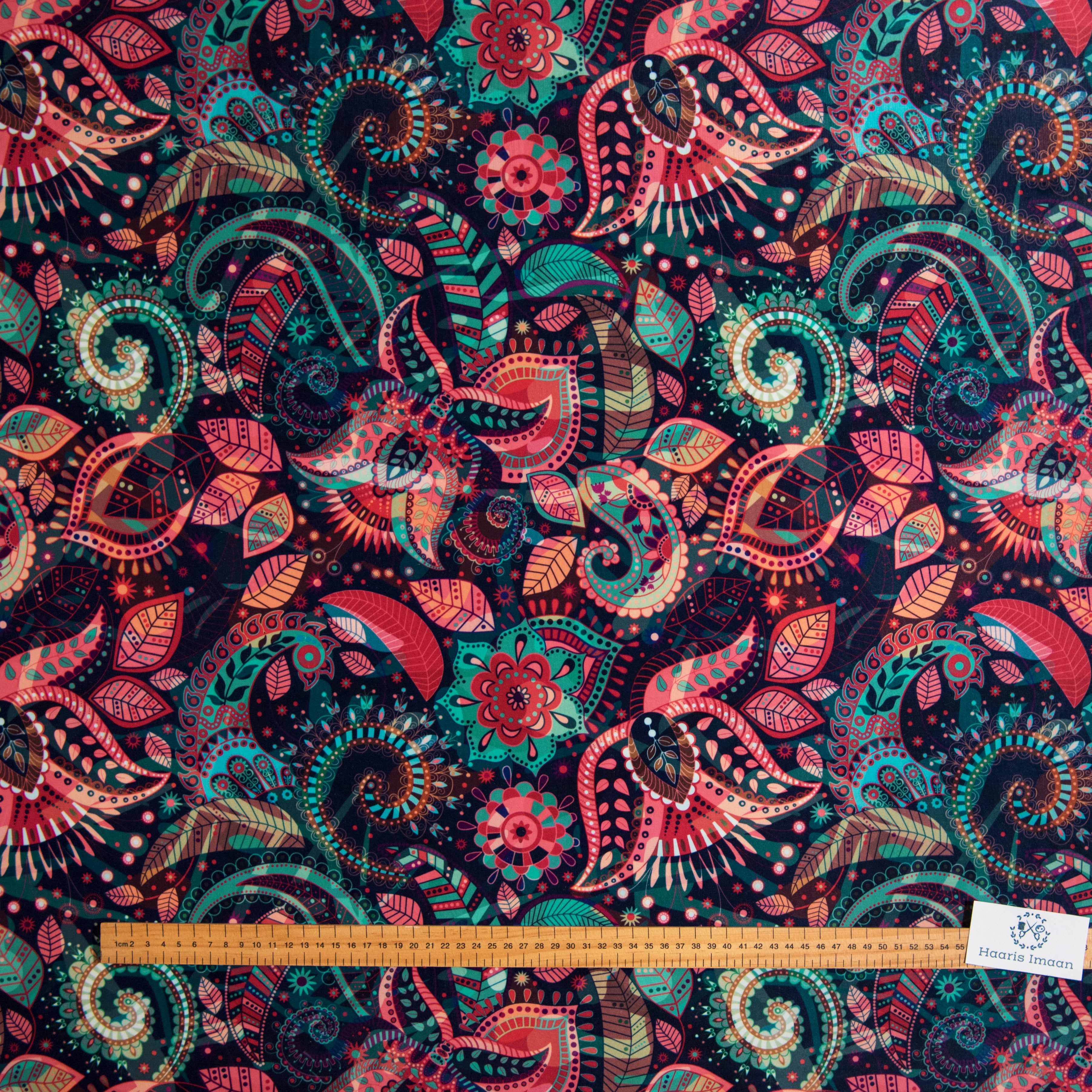 Printed Velvet Soft Upholstery Fabric - Delhi