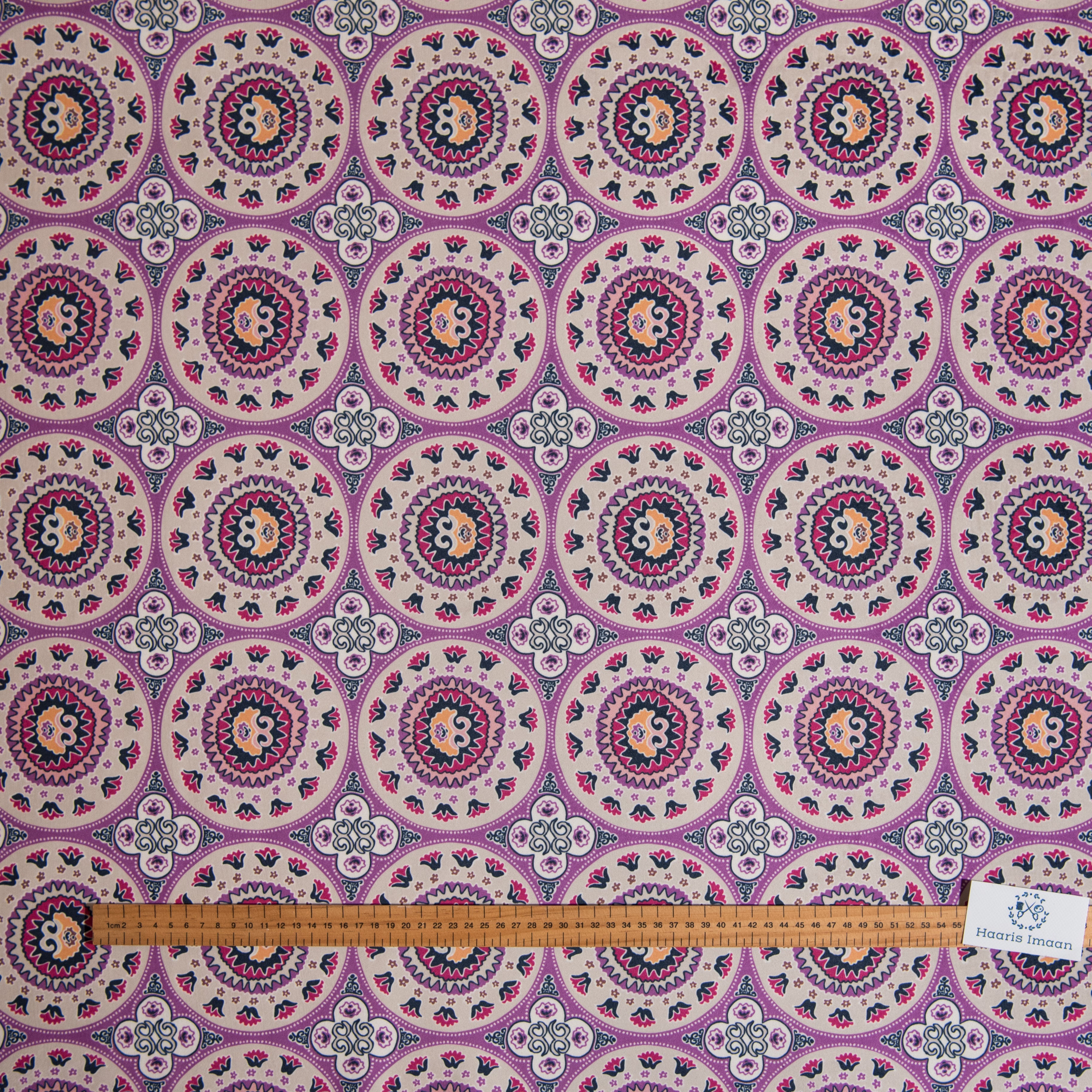 Printed Velvet Soft Upholstery Fabric - Jaipur