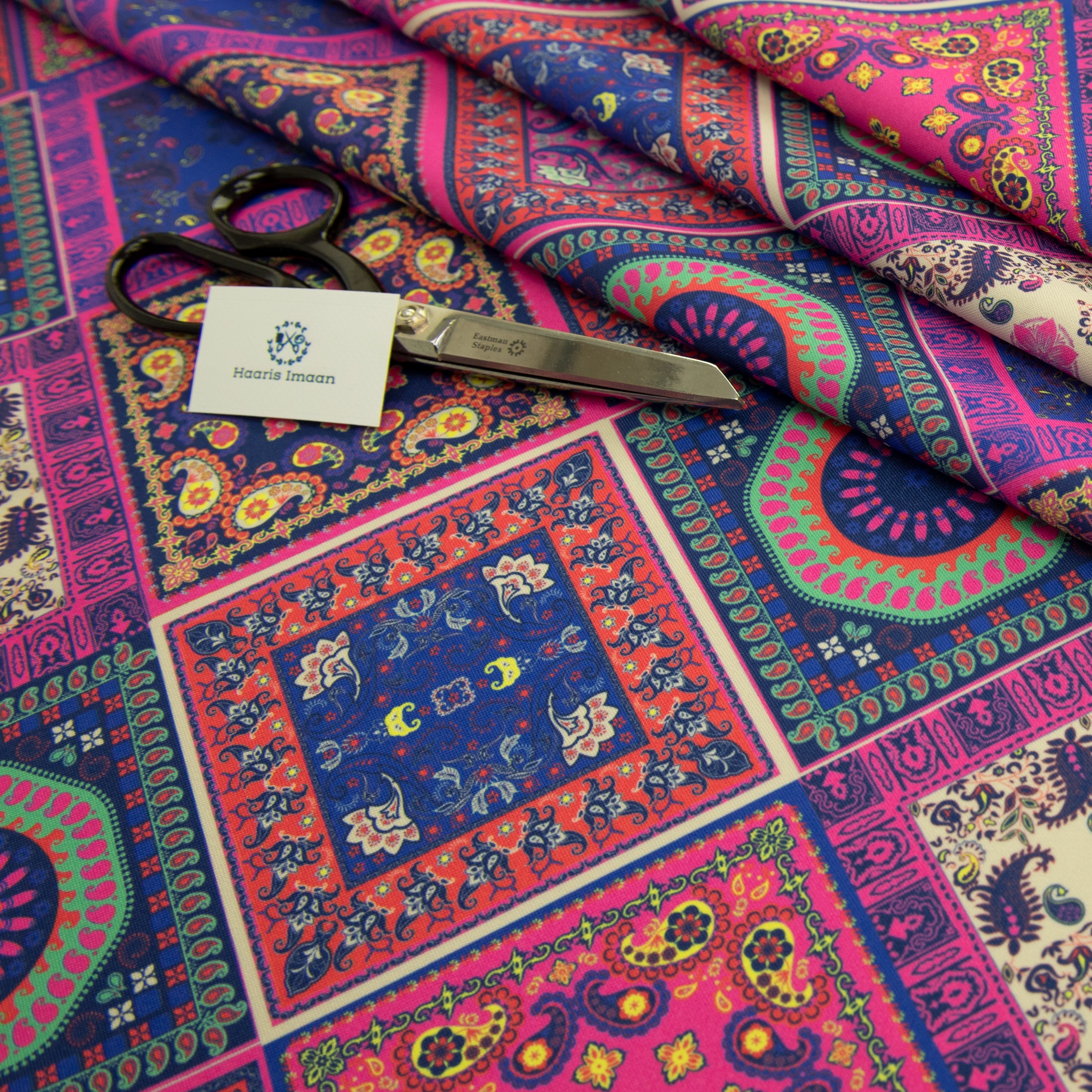 Digital Print Water Resistant Fabric - Bandana