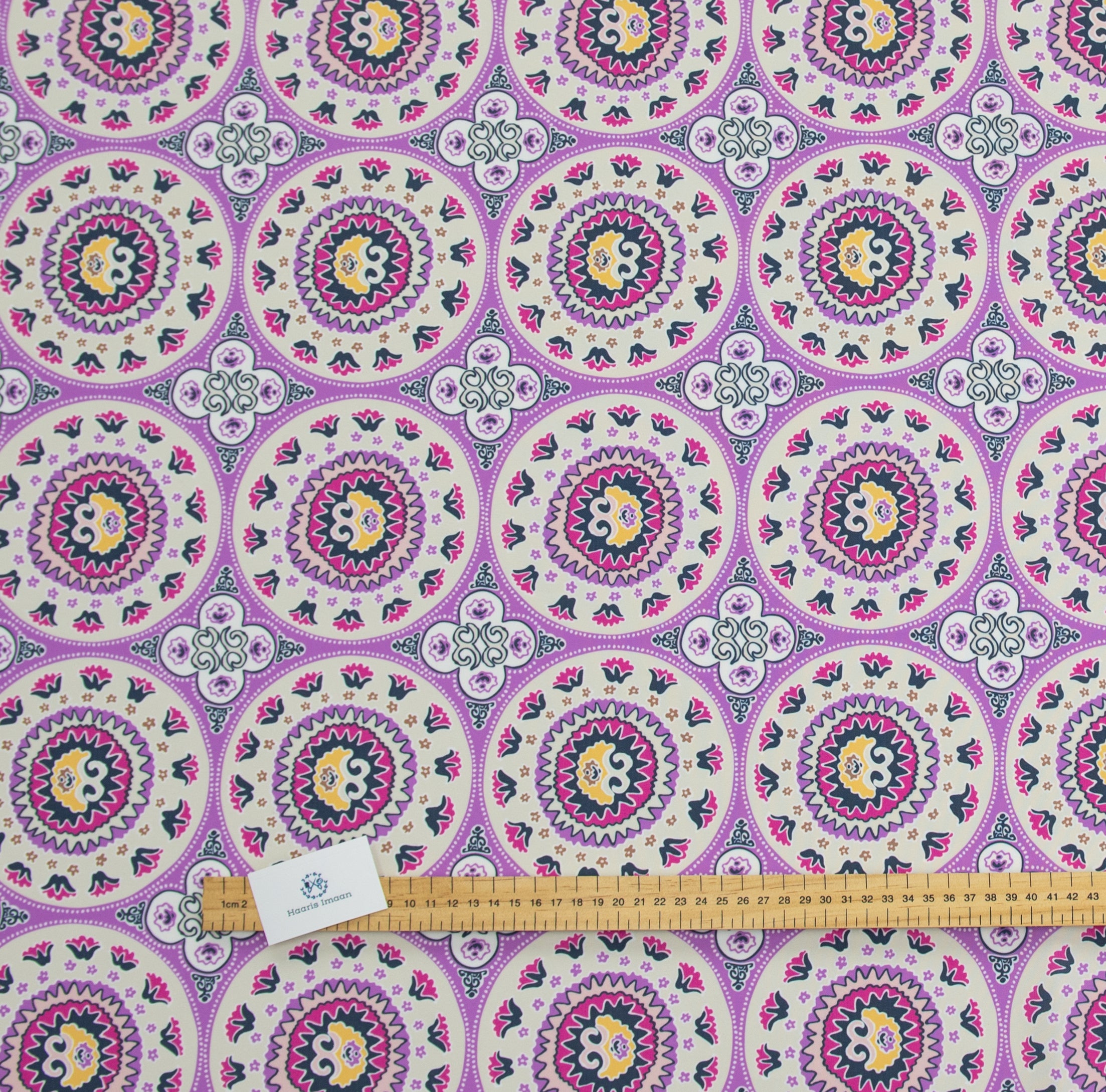 Digital Print Water Resistant Fabric - Jaipur
