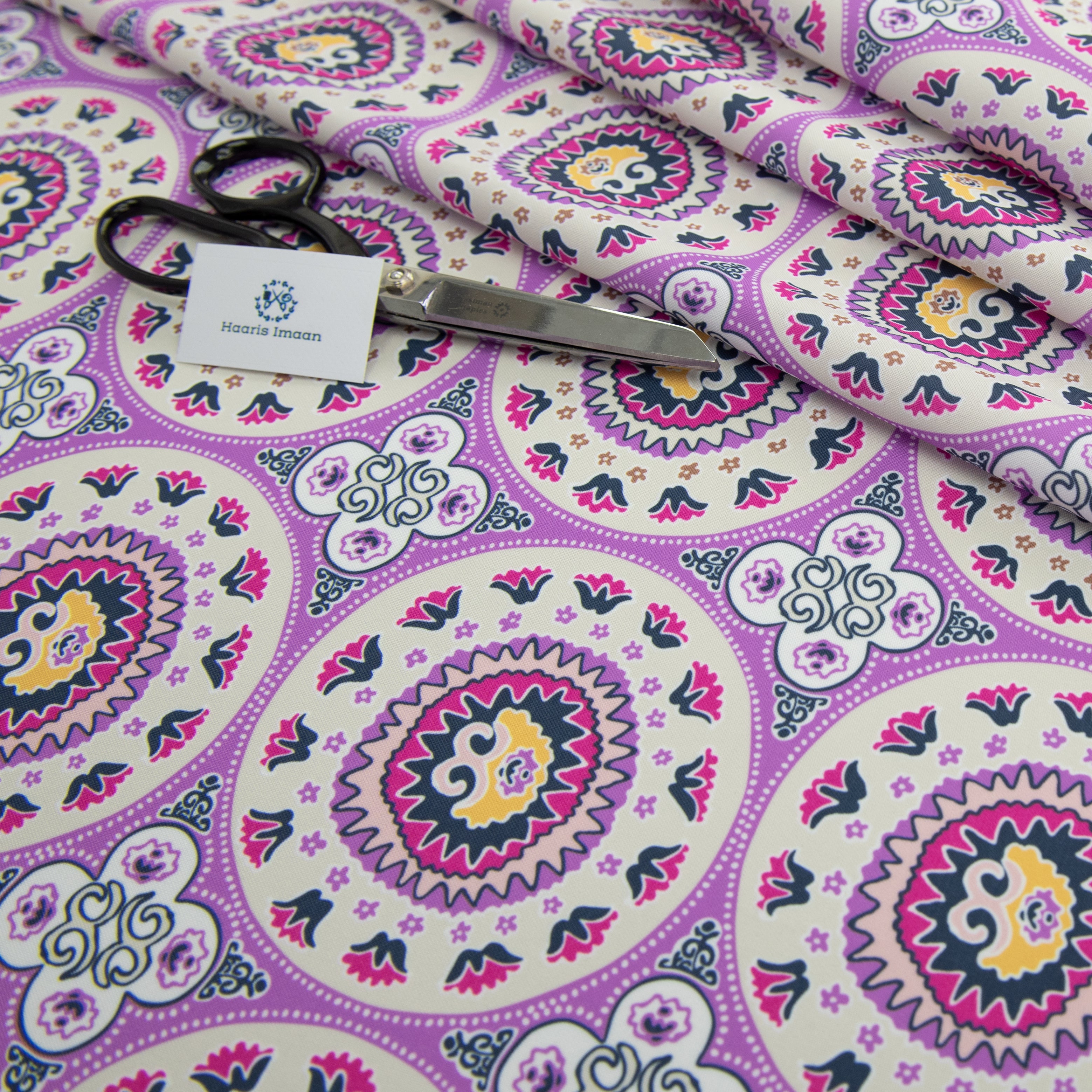 Digital Print Water Resistant Fabric - Jaipur