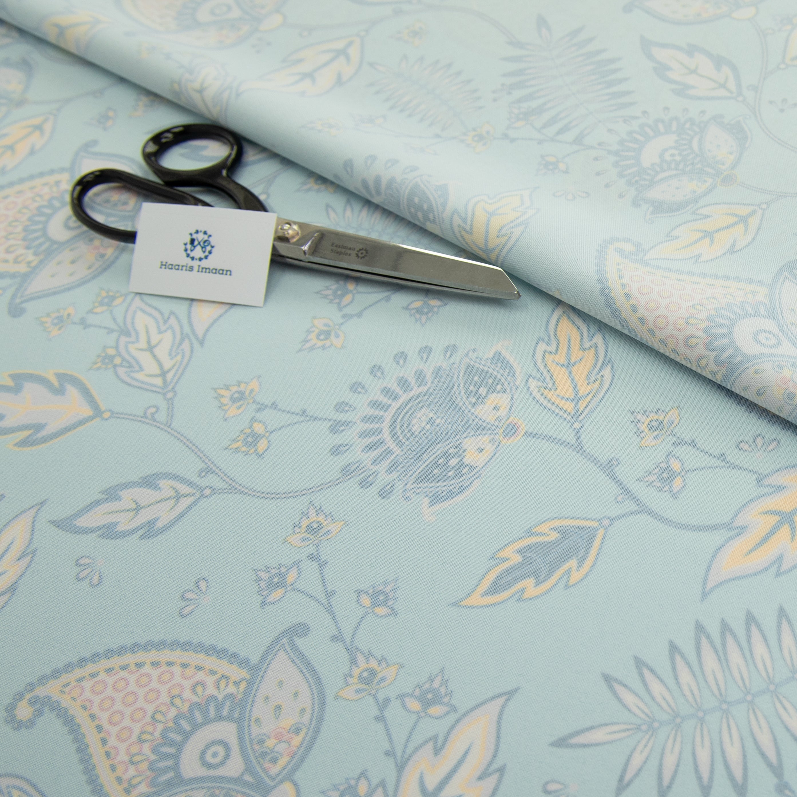 Digital Print Water Resistant Fabric - Mughal