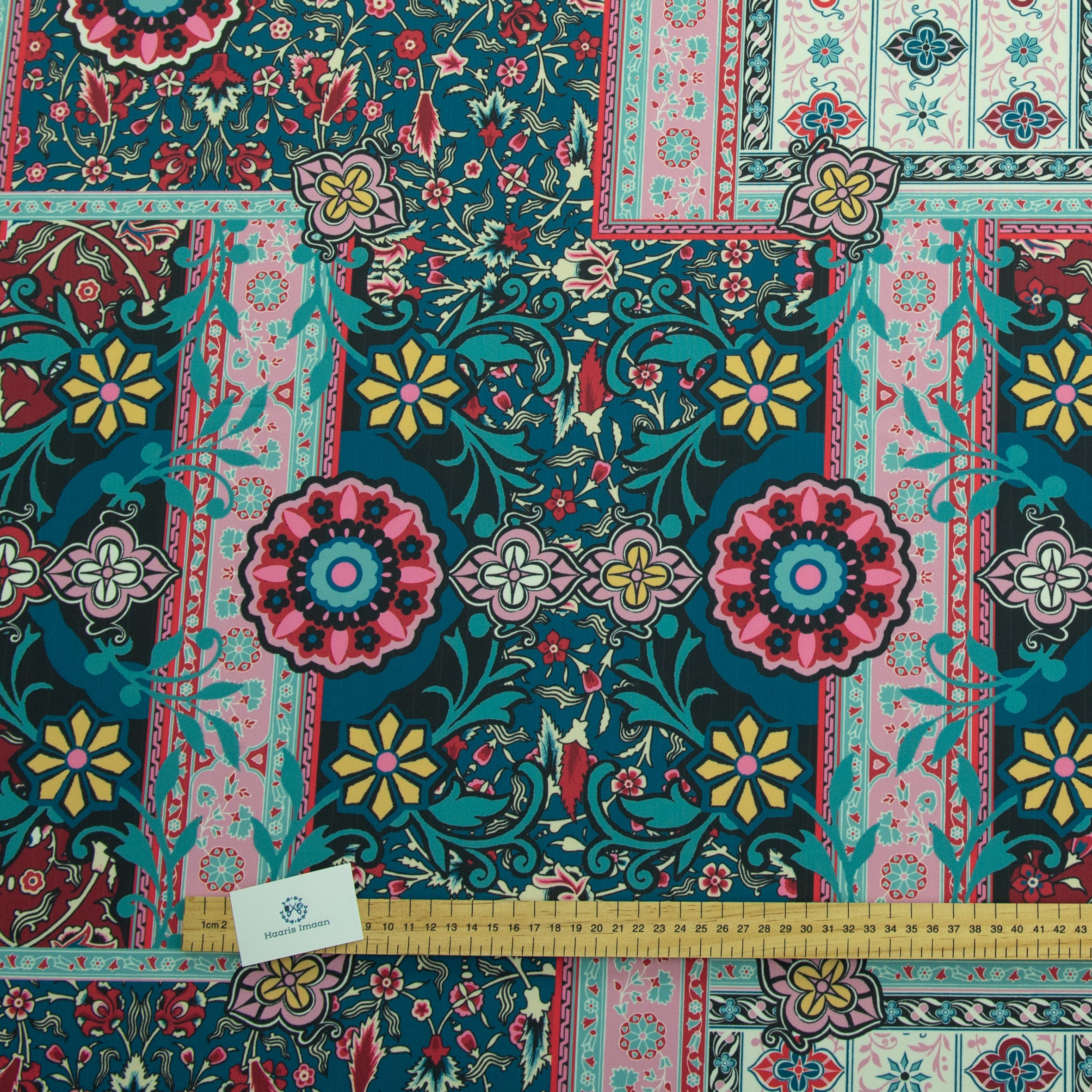 Digital Print Water Resistant Fabric - Persia