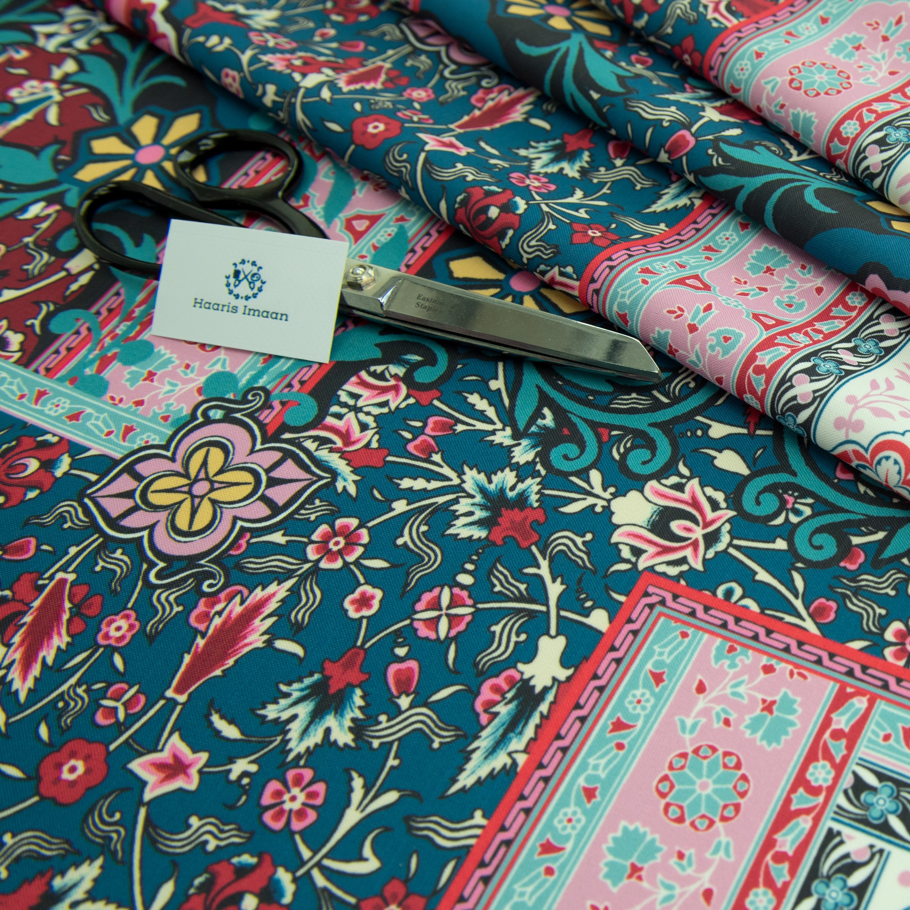 Digital Print Water Resistant Fabric - Persia