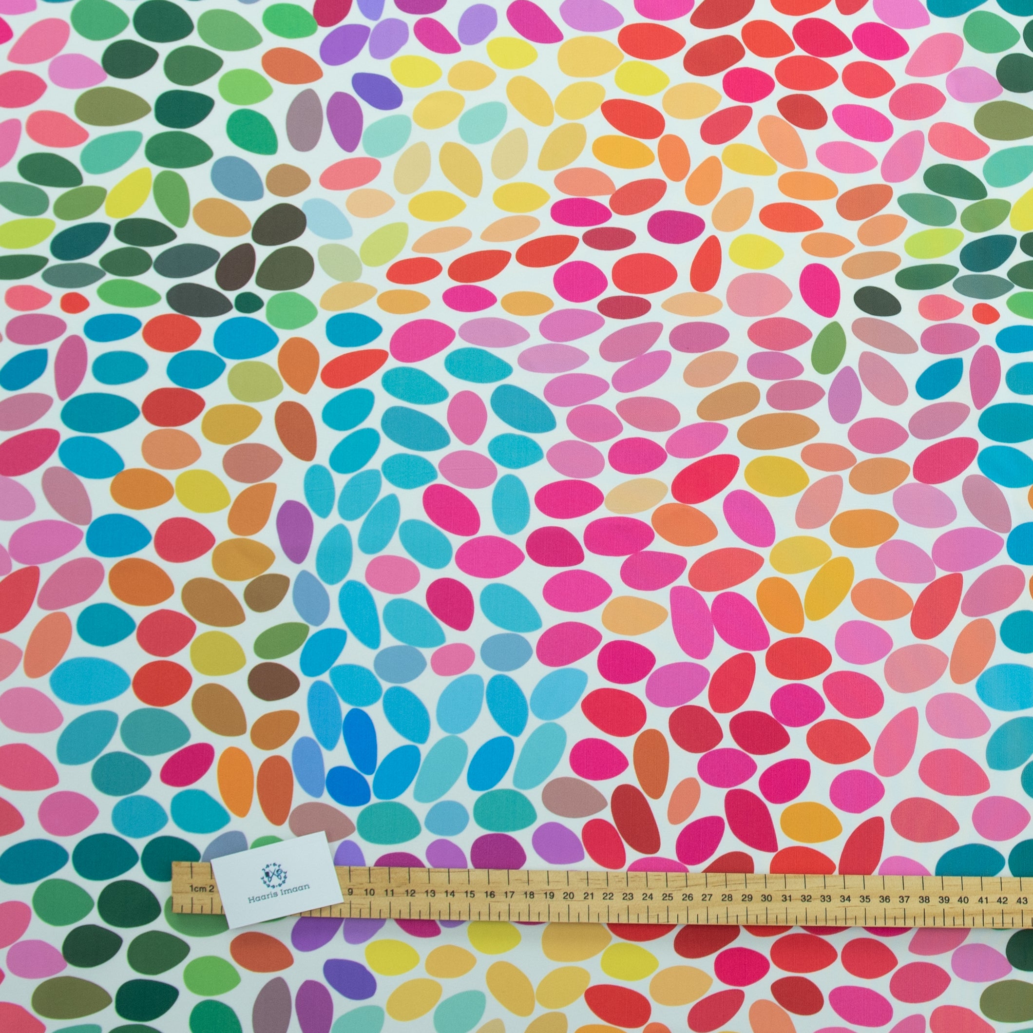 Digital Print Water Resistant Fabric - Petals