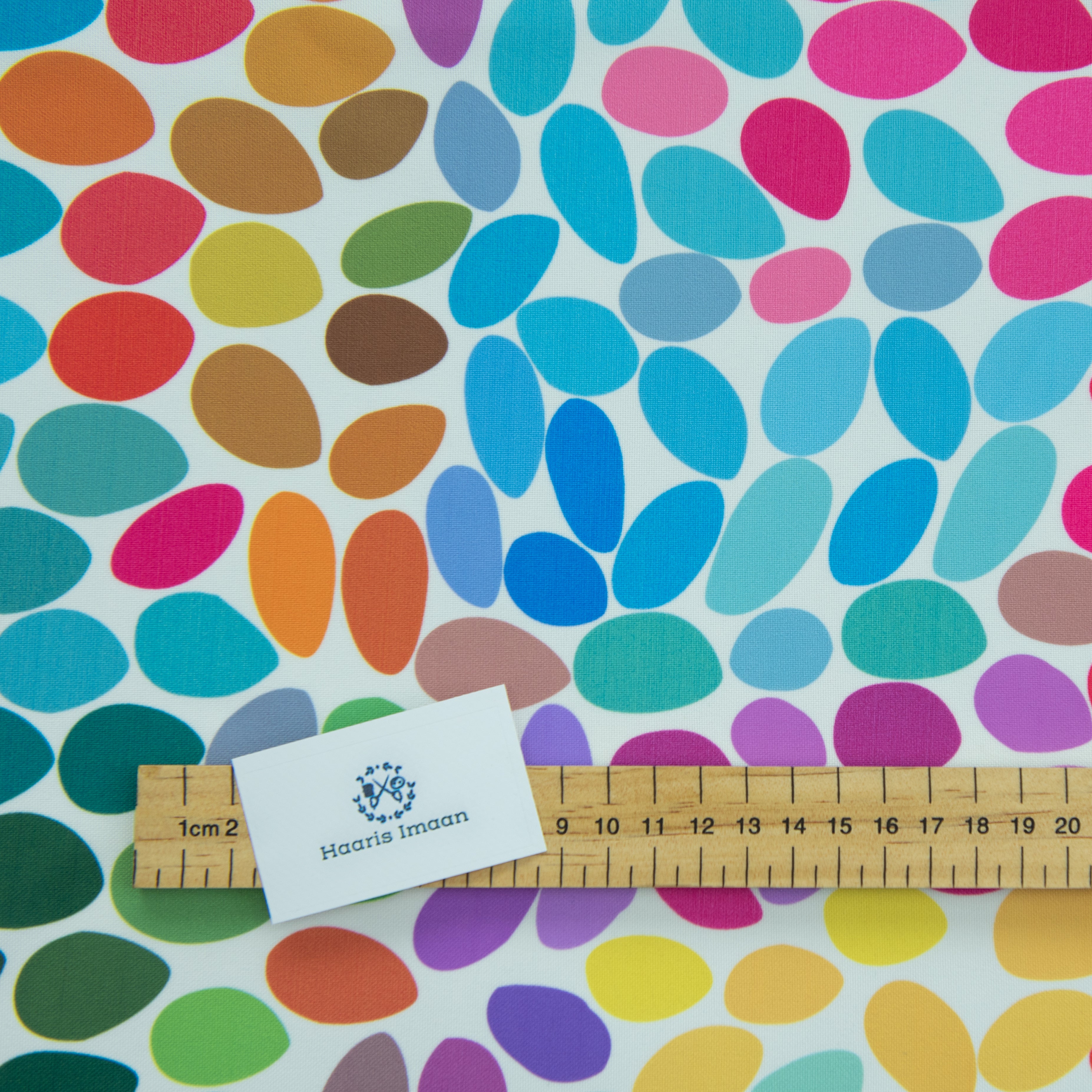 Digital Print Water Resistant Fabric - Petals