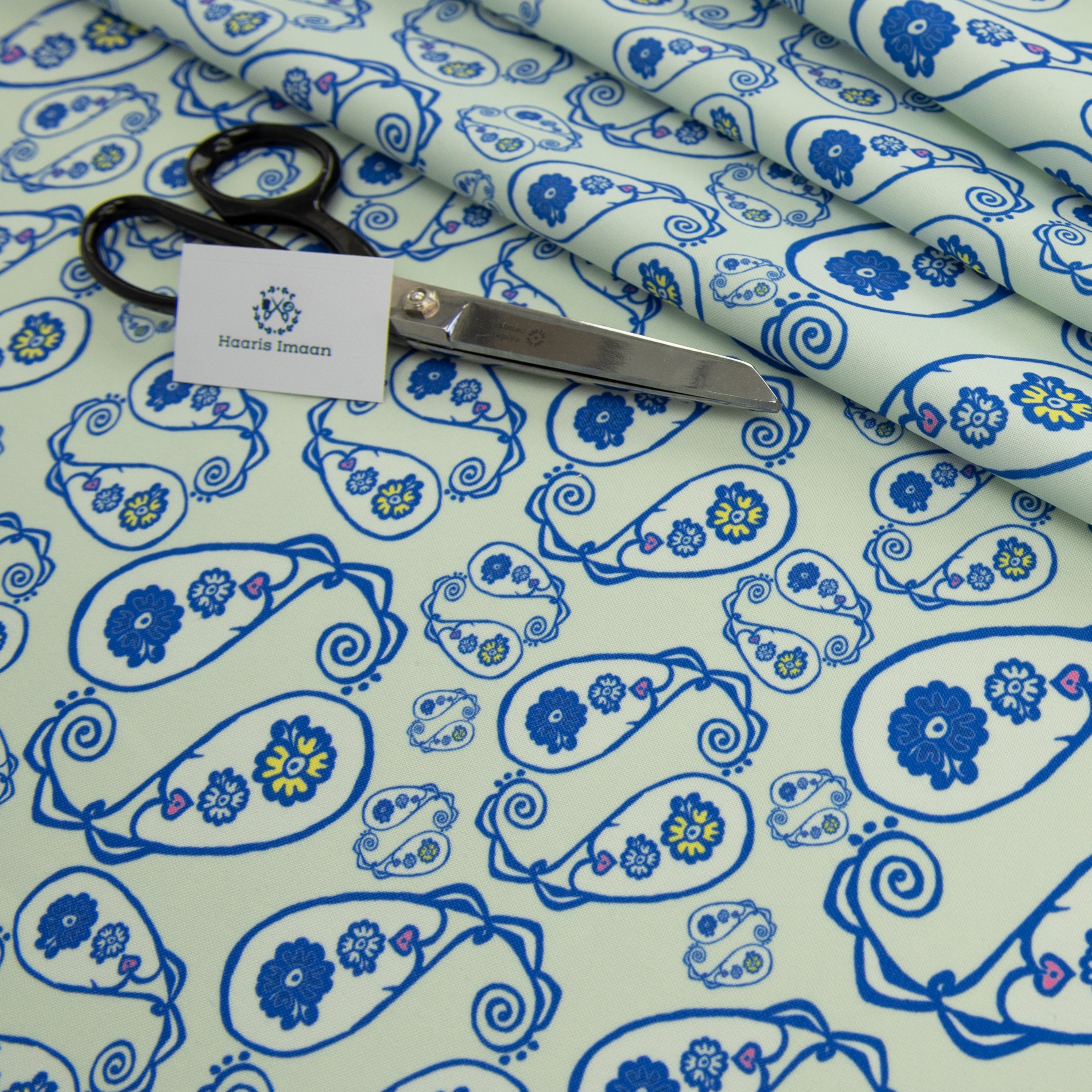 Boho Digital Print Water Resistant Fabric