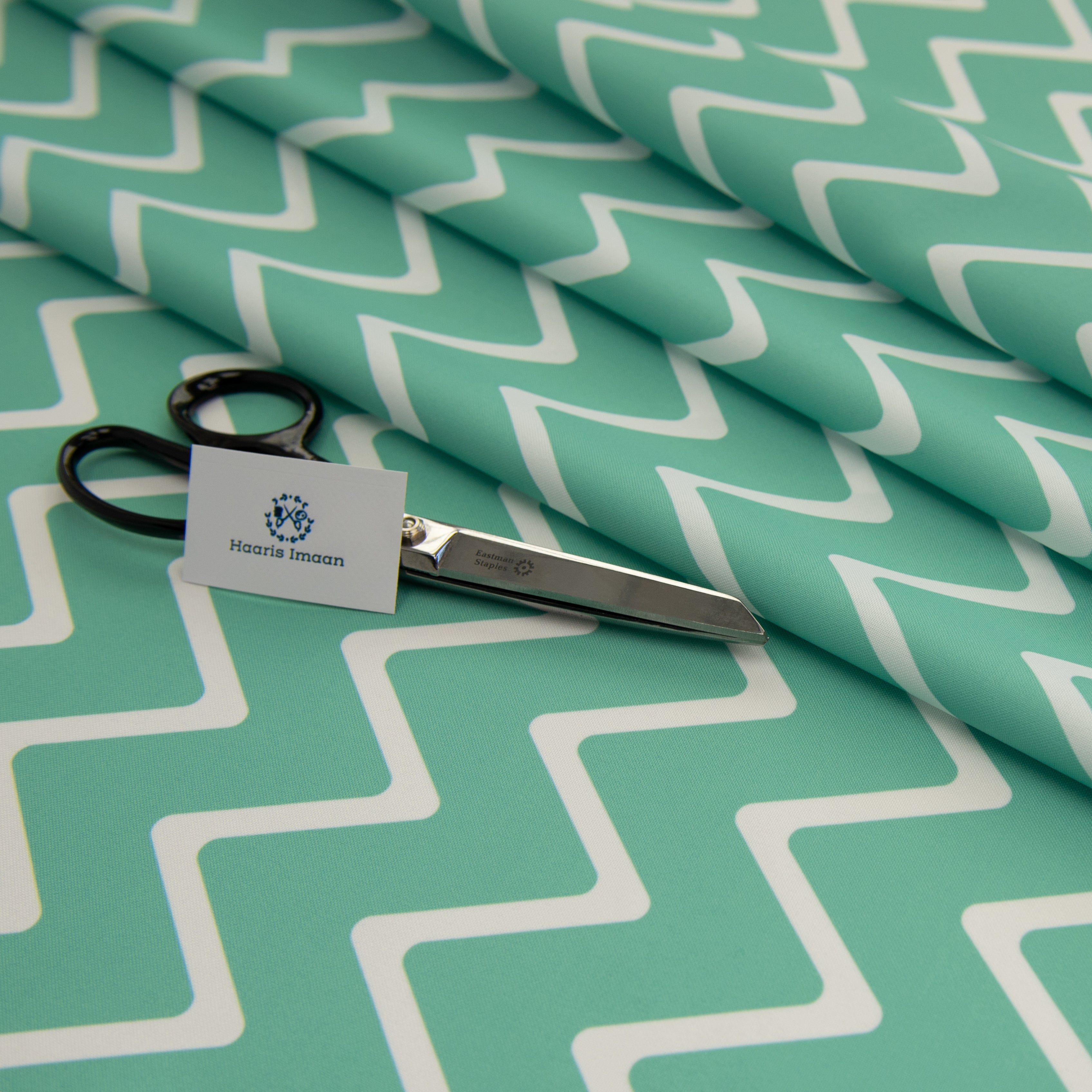 Geometric Digital Print Water Resistant Fabric