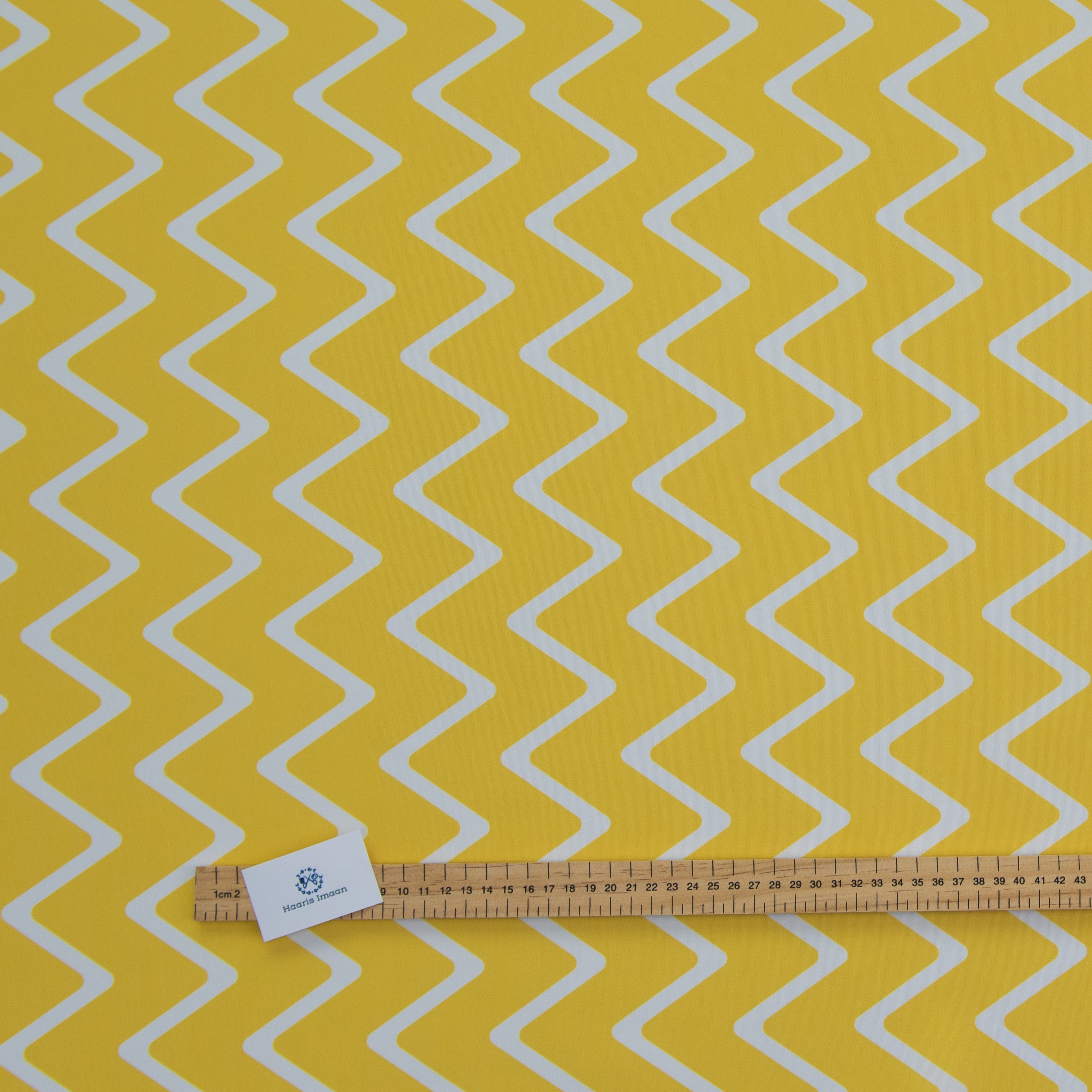 Geometric Digital Print Water Resistant Fabric