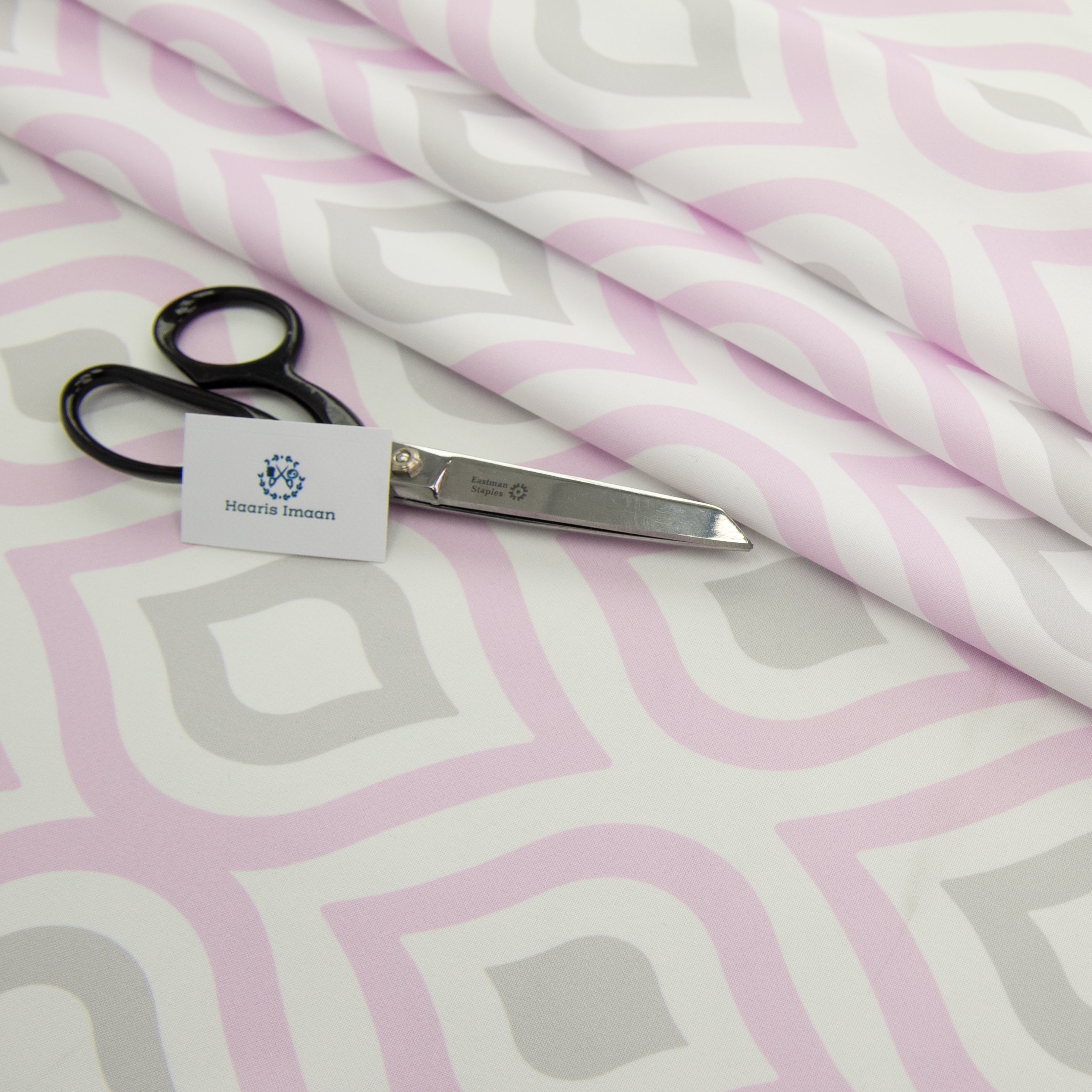 Geometric Digital Print Water Resistant Fabric