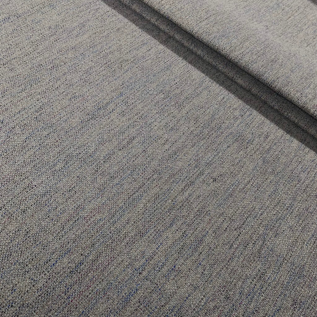 Grey/Multi Chenille Upholstery Fabric