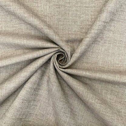Soft Beige Linen Look Upholstery Fabric