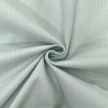 Light Blue Linen Look Upholstery Fabric