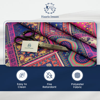 Digital Print Water Resistant Fabric - Bandana