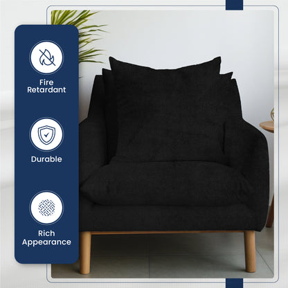 Plain Plush Upholstery Velvet Fabric By The Metre