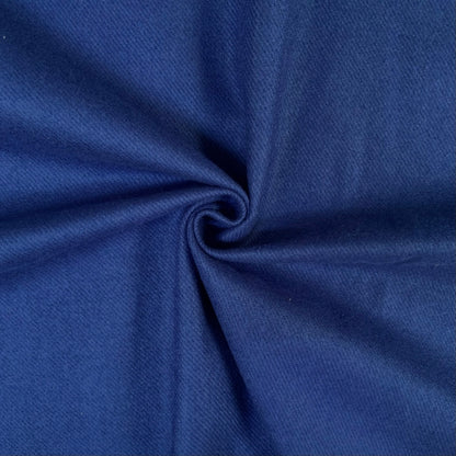Royal Blue Wool Touch Upholstery Fabric