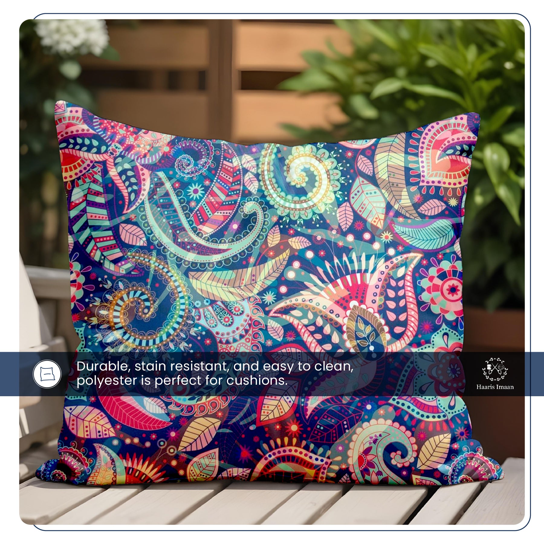 Digital Print Water Resistant Fabric - Delhi