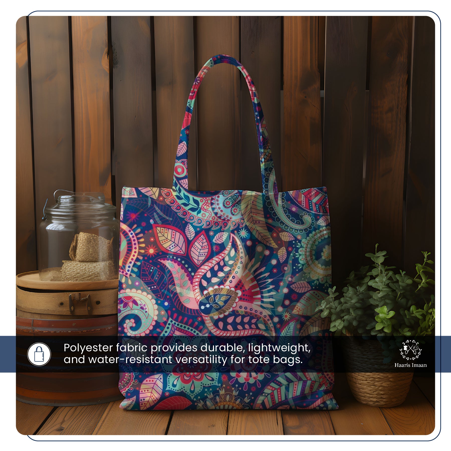 Digital Print Water Resistant Fabric - Delhi