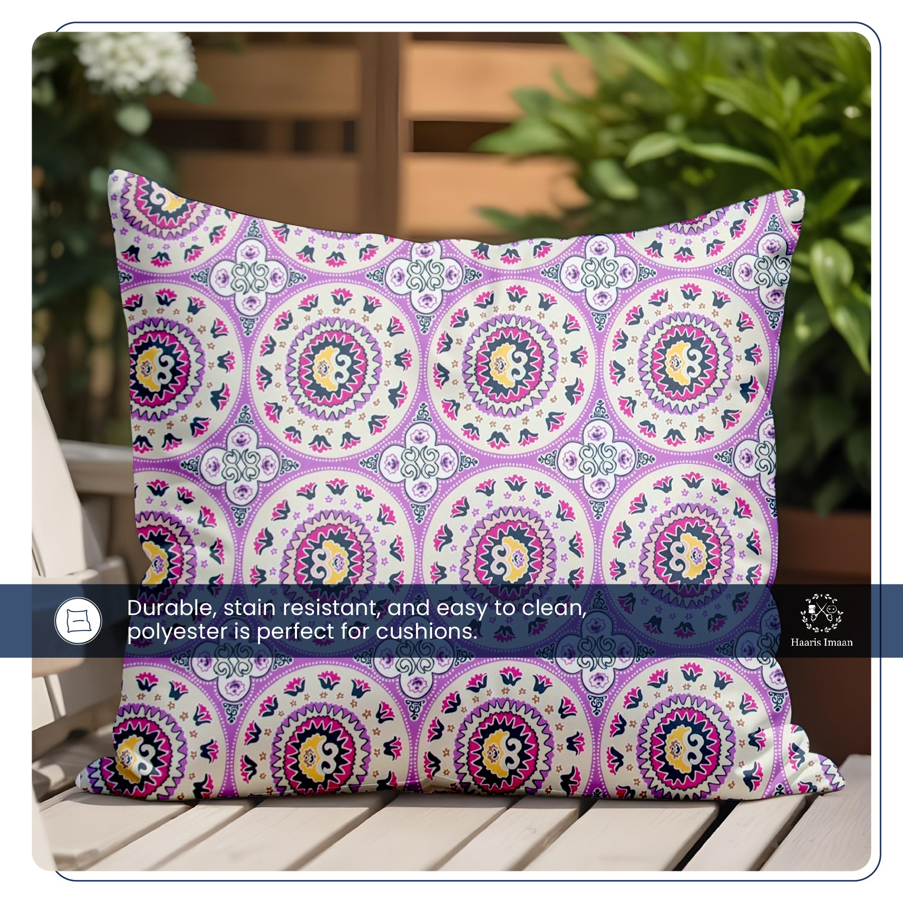 Digital Print Water Resistant Fabric - Jaipur