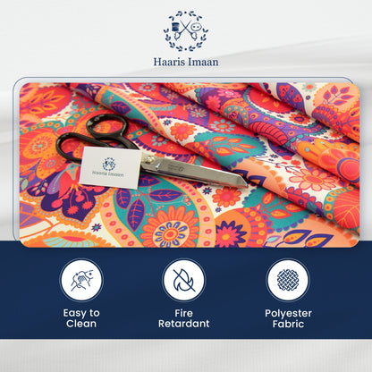 Digital Print Water Resistant Fabric - Madras