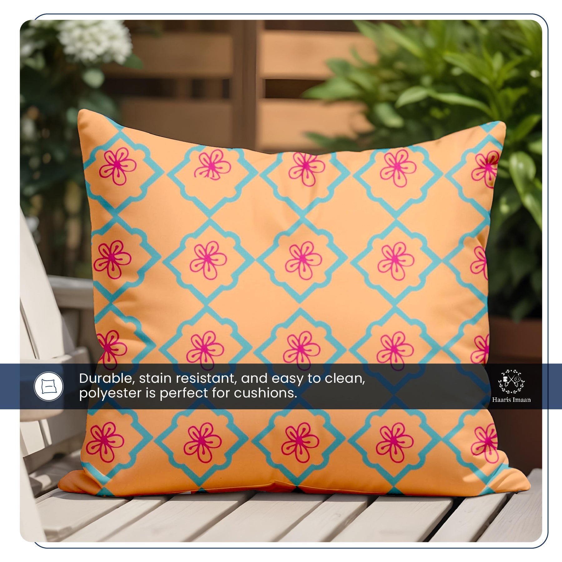 Digital Print Water Resistant Fabric - Morocco