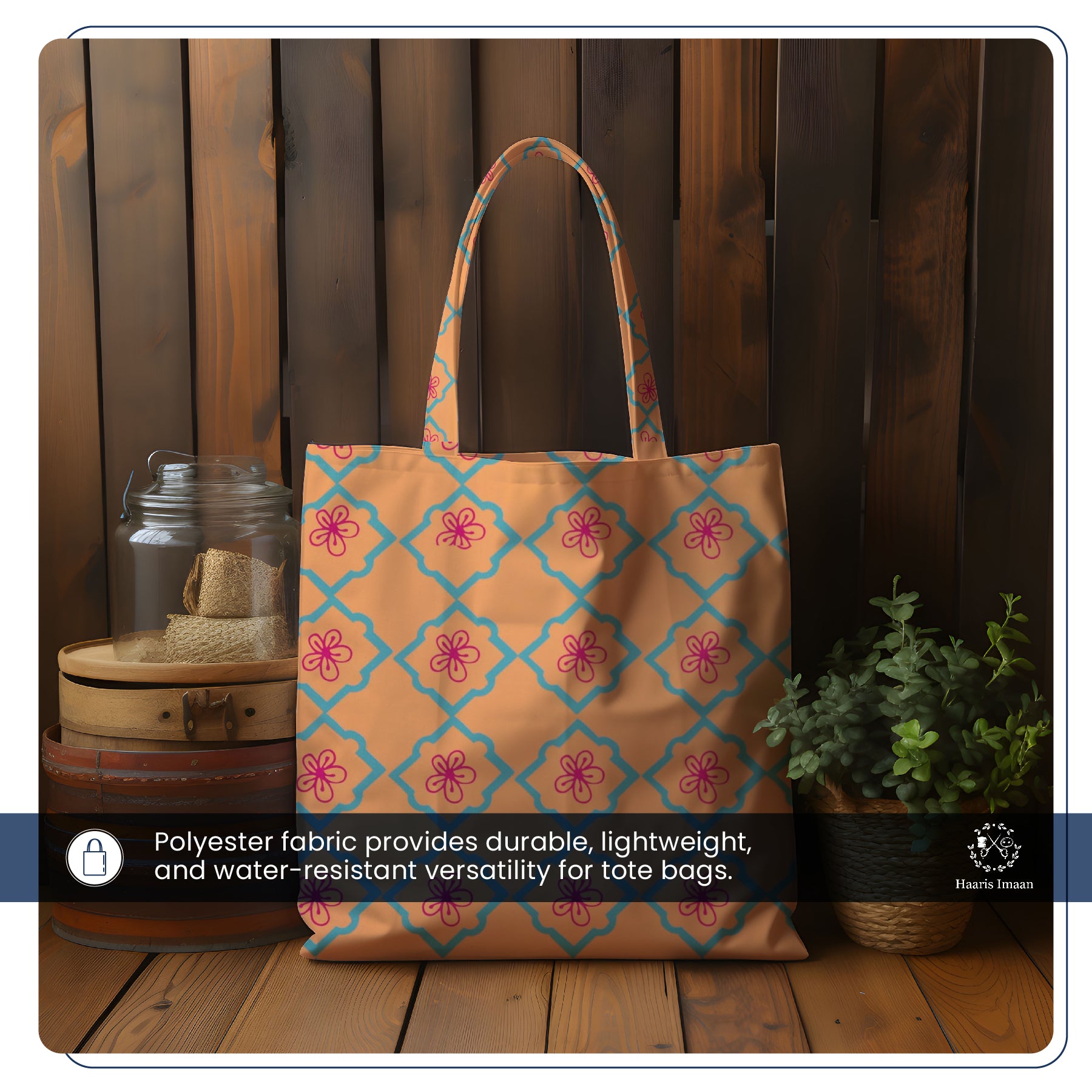 Digital Print Water Resistant Fabric - Morocco