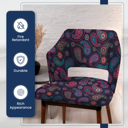 Printed Velvet Soft Upholstery Fabric -Sultan