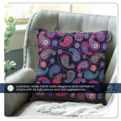 Printed Velvet Soft Upholstery Fabric -Sultan