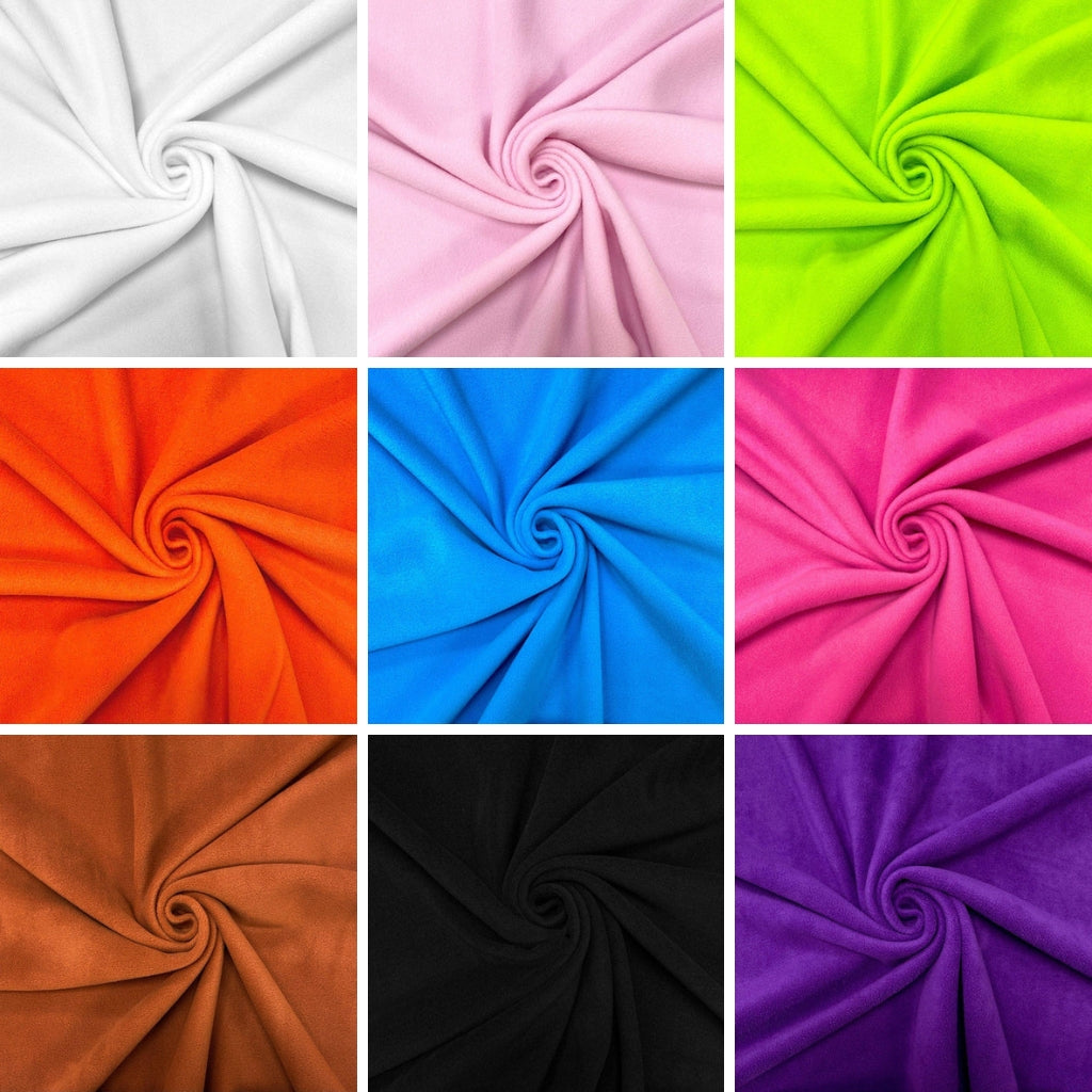 Plain Anti Pill Polar Fleece Fabric