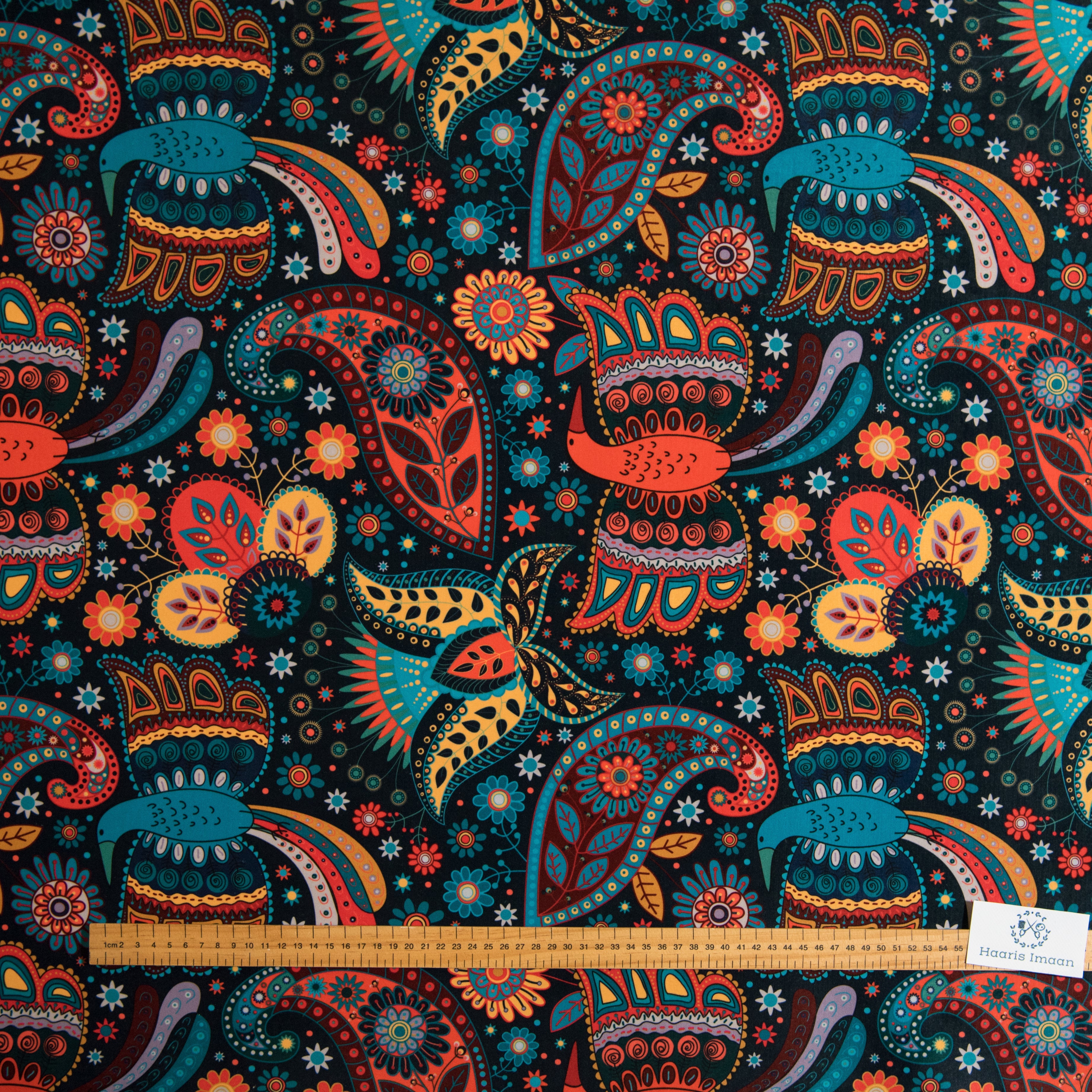 Printed Velvet Soft Upholstery Fabric - Chennai