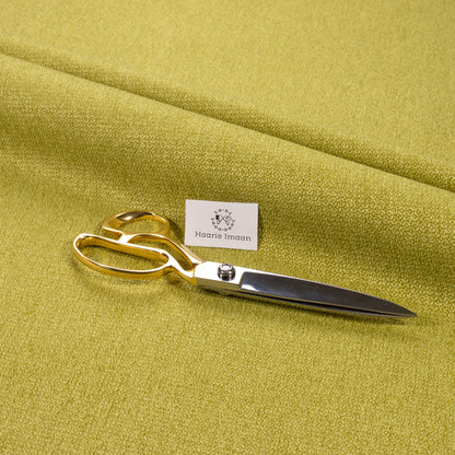 Konin Chenille, Upholstery Fabric by The Metre - Lime