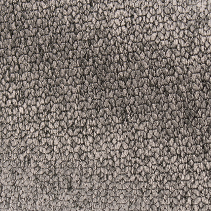 Konin Chenille, Upholstery Fabric by The Metre - Silver