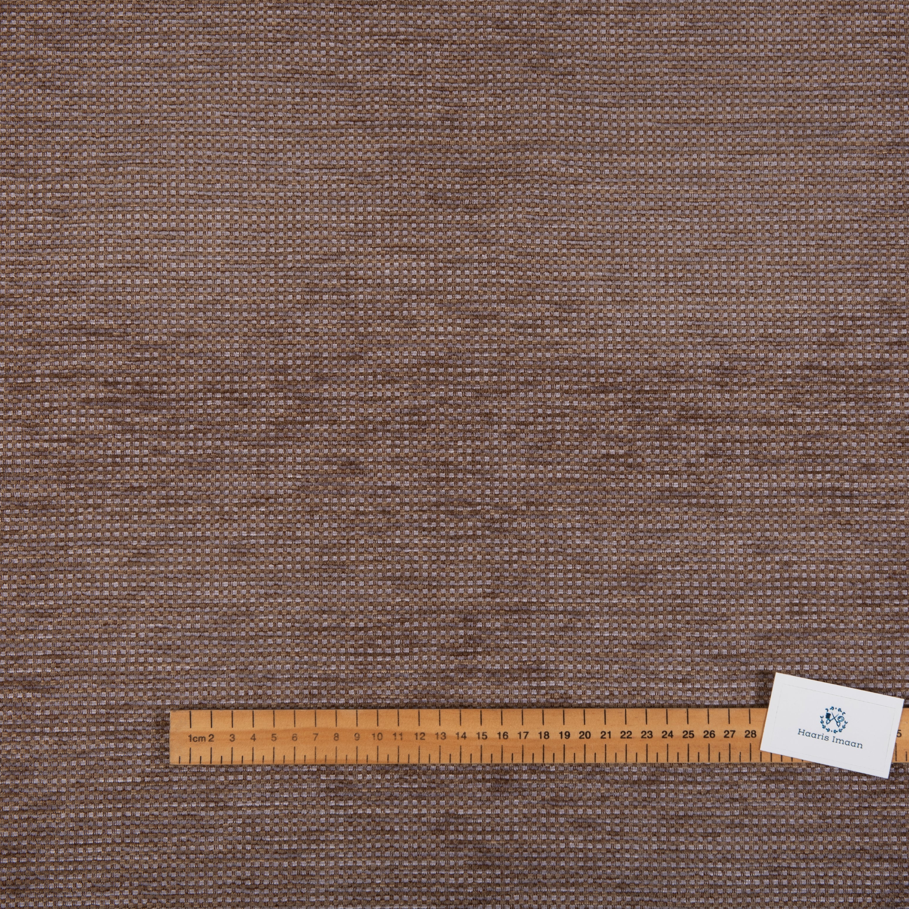 Heather Chenille, Upholstery Fabric by The Metre - Taupe