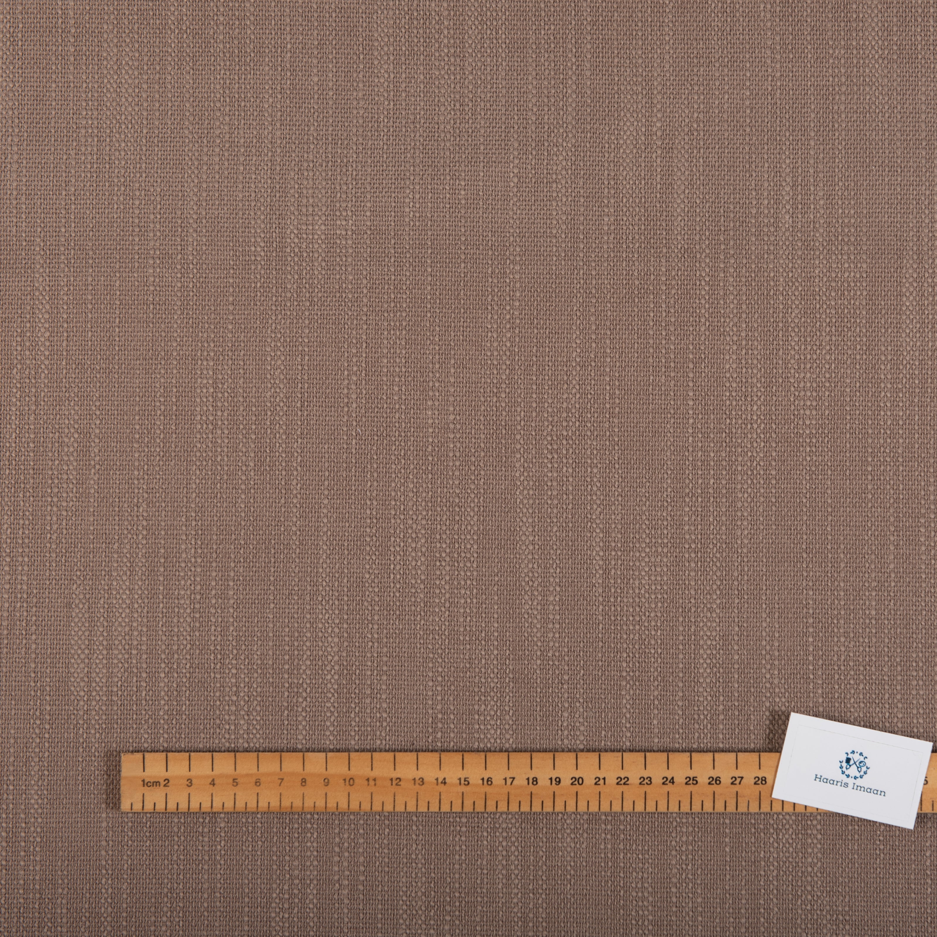 Mobus Chenille, Upholstery Fabric by The Metre - Truffle