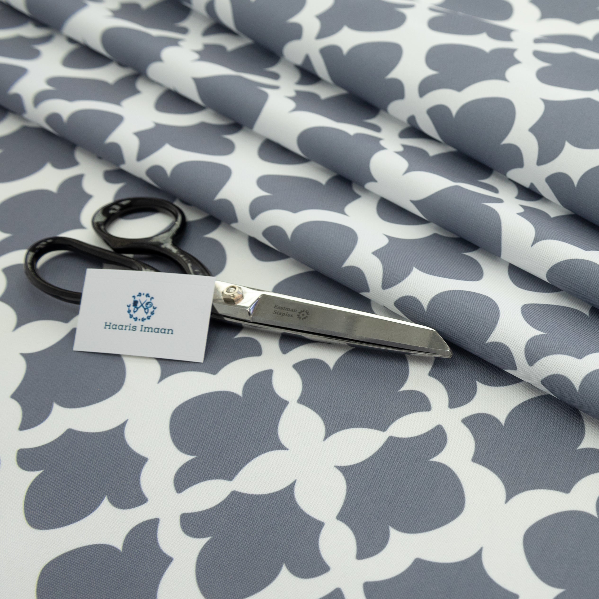 Arabesque Digital Print Water Resistant Fabric