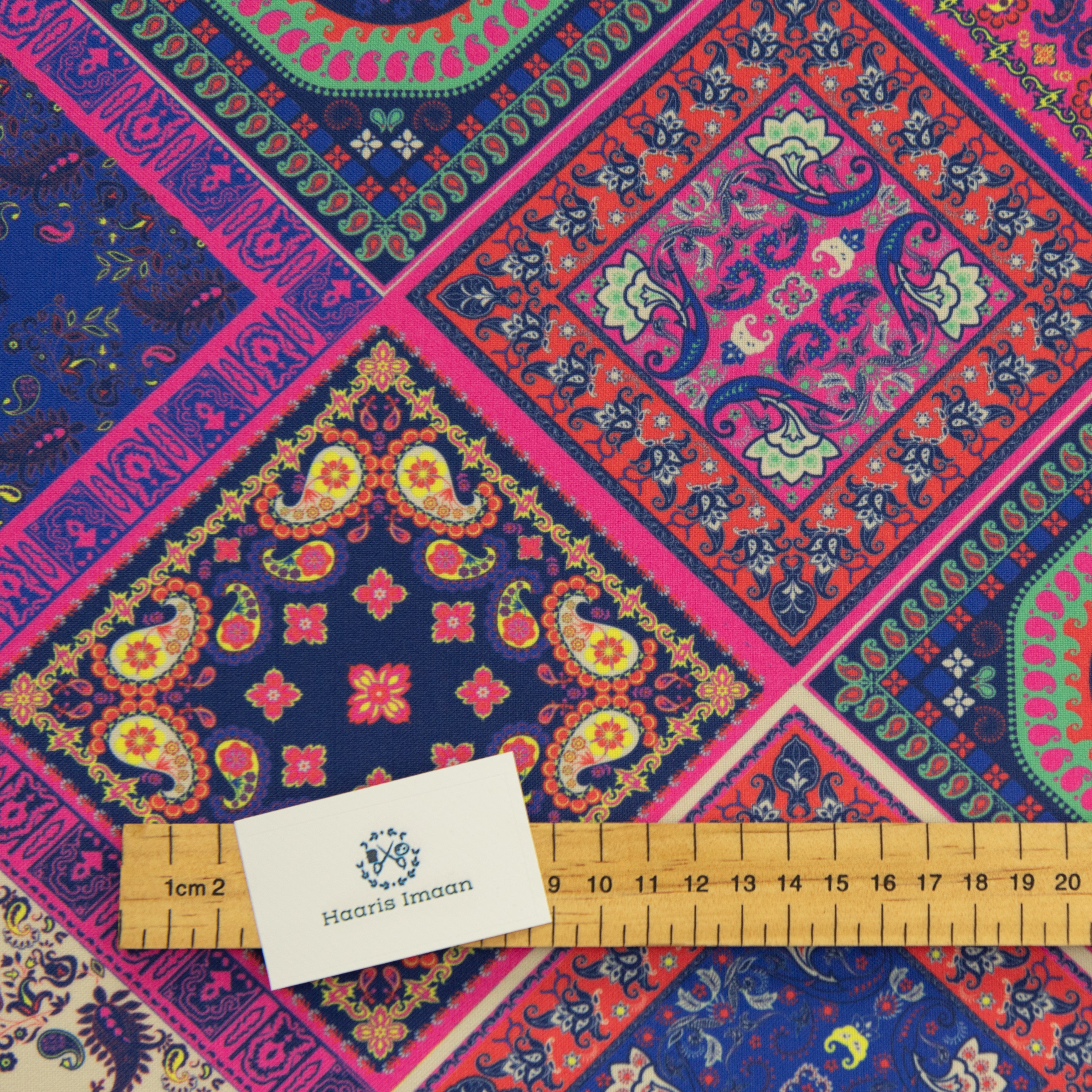 Digital Print Water Resistant Fabric - Bandana