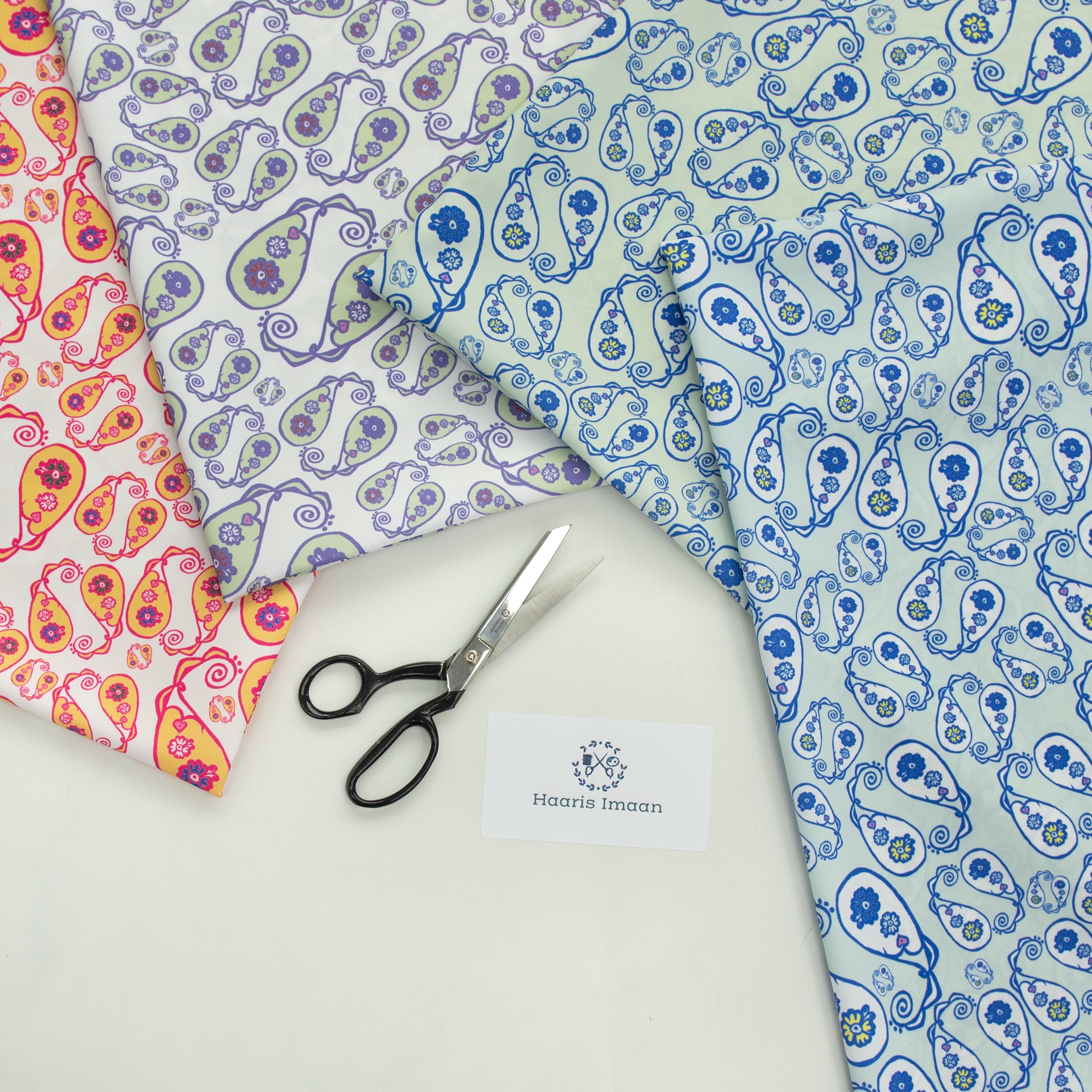 Boho Digital Print Water Resistant Fabric