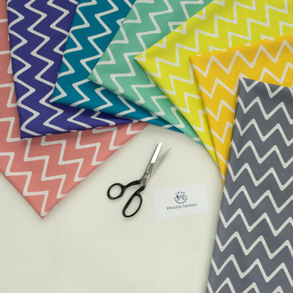 Geometric Digital Print Water Resistant Fabric