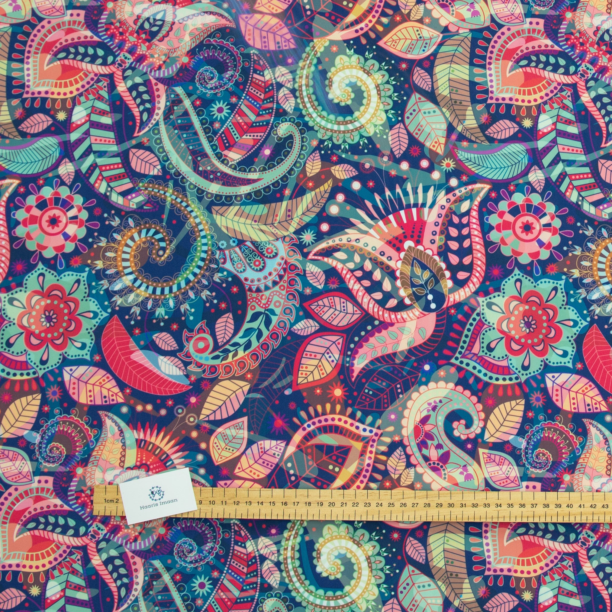 Digital Print Water Resistant Fabric - Delhi