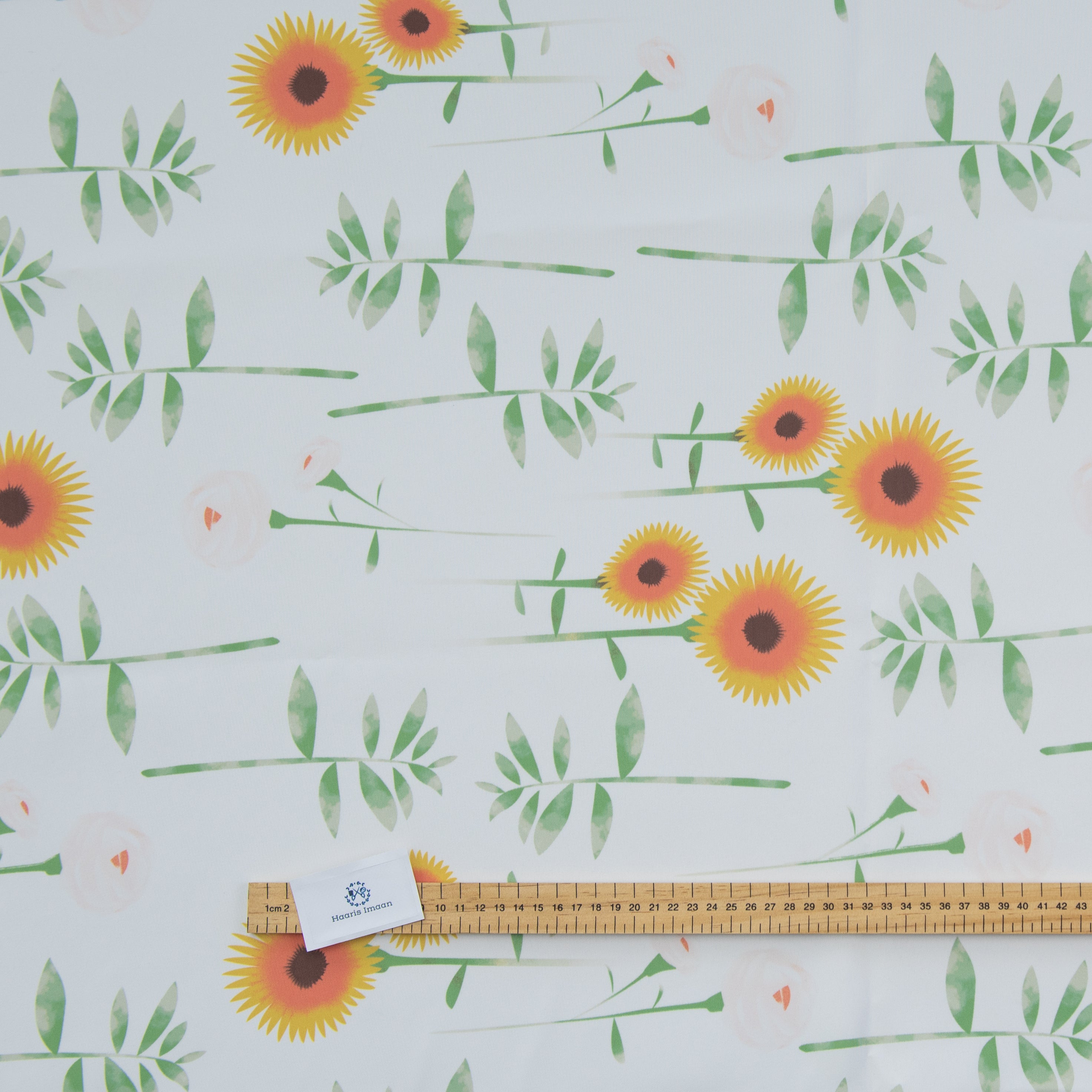 Digital Print Water Resistant Fabric - Flora