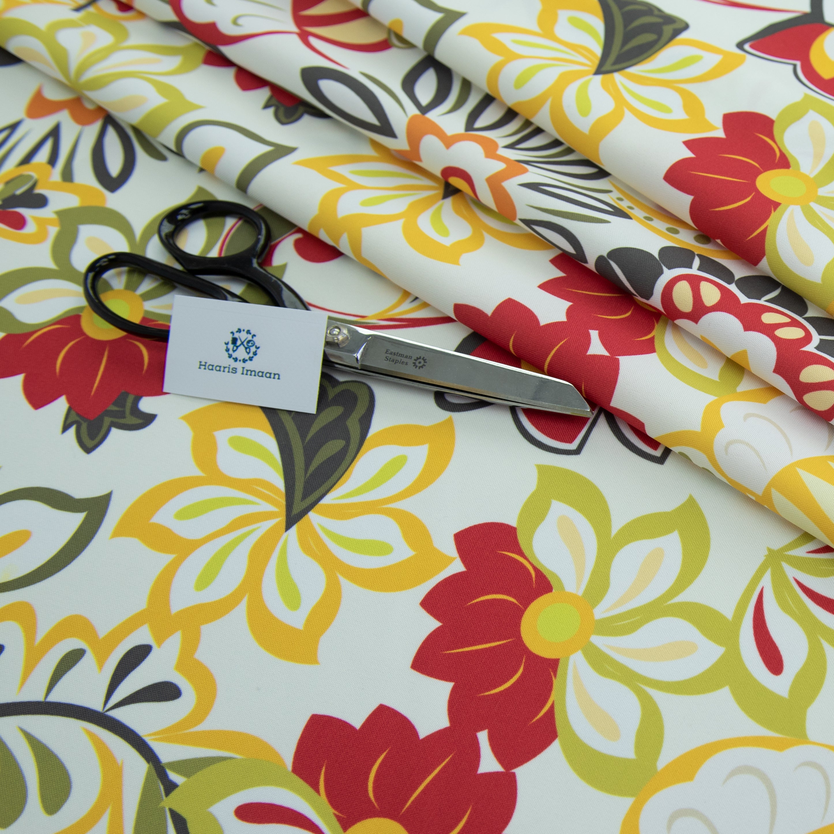 Digital Print Water Resistant Fabric - Floral Multi