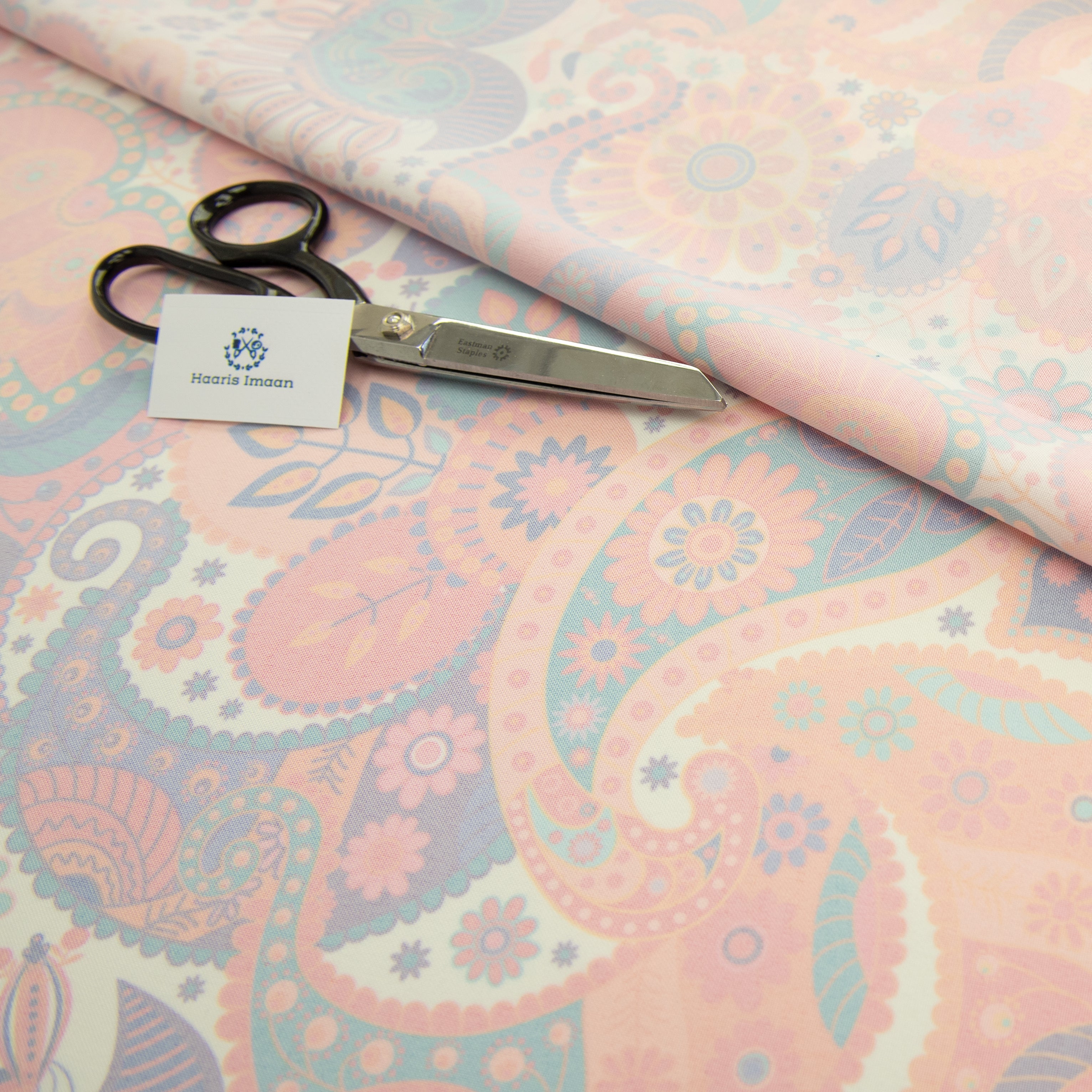 Digital Print Water Resistant Fabric - Madras
