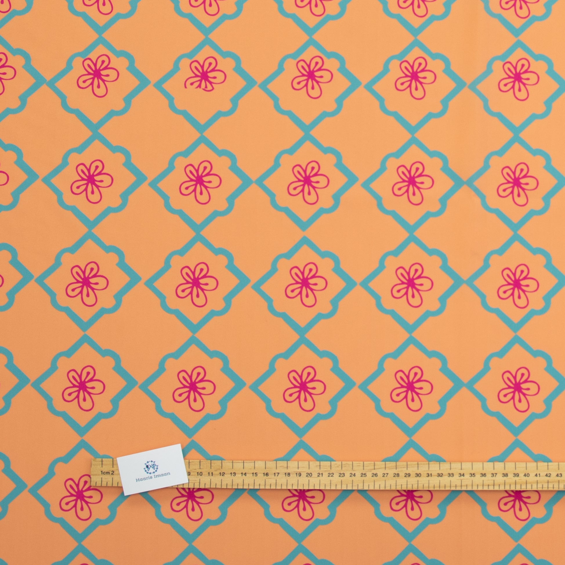 Digital Print Water Resistant Fabric - Morocco