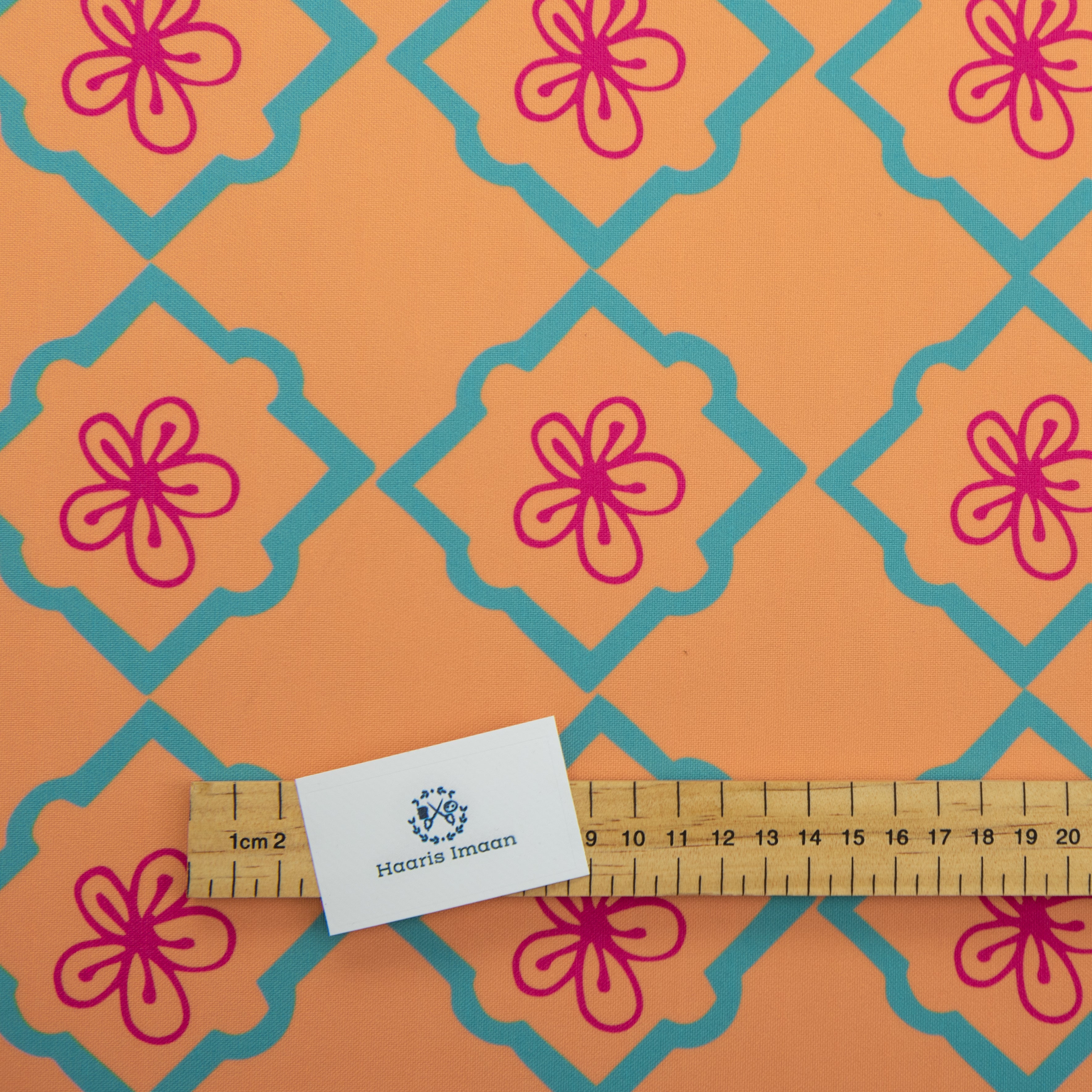 Digital Print Water Resistant Fabric - Morocco