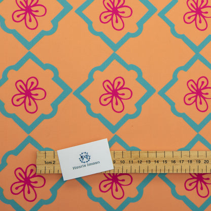 Digital Print Water Resistant Fabric - Morocco